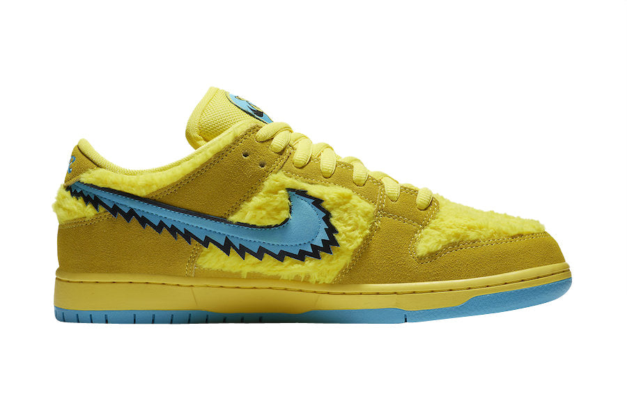 Grateful Dead X Nike SB Dunk Low Yellow Bear CJ5378-700